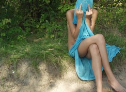 Płaska na trawce (7)