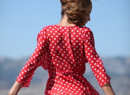 Sukienka w kropeczki (6)